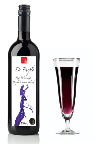 Dr Purple : Red Wine & Purple Carrot Blend 750mls