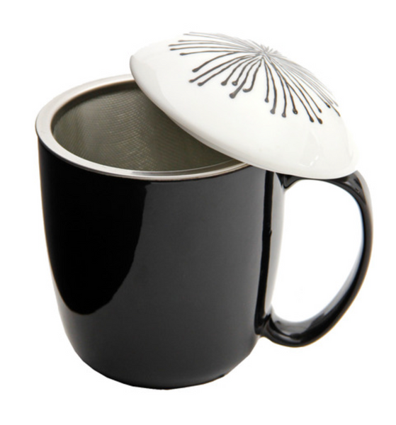 Stoneware Tea Infuser Mug 325ml